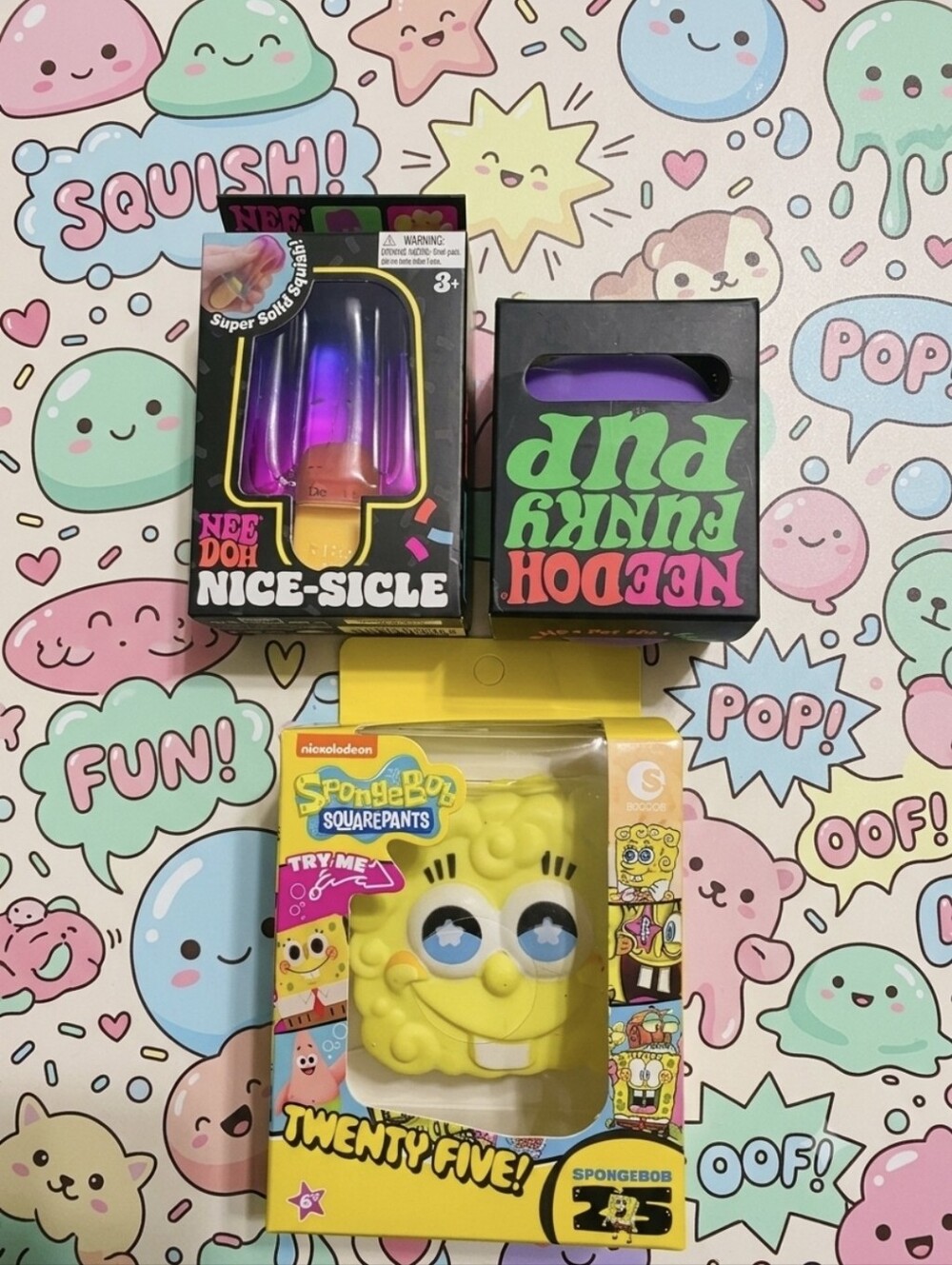 NeeDoh Purple Nice-Sicle Bundle